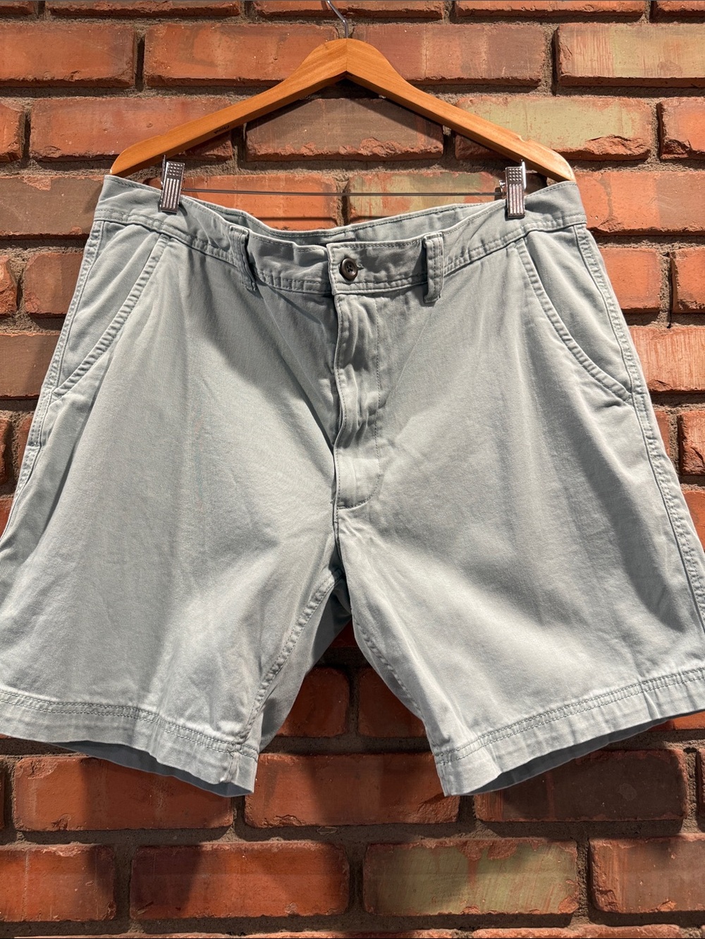 Men's Casual Blue Chino Shorts